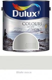 Farby kolorowe Farba lateksowa do ścian Dulux Kolory Świata białe noce 5 l