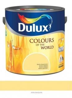 Farby kolorowe Farba lateksowa do ścian Dulux Kolory Świata złota świątynia 5 l