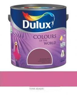 Farby kolorowe Farba lateksowa do ścian Dulux Kolory Świata fiołek alpejski 2,5 l