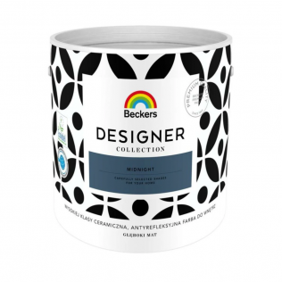 Farby kolorowe Farba ceramiczna Beckers Designer Collection Midnight 2,5 l