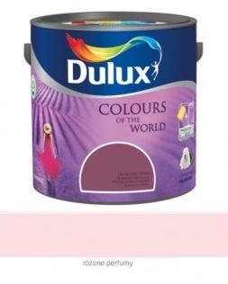 Farby kolorowe Farba lateksowa do ścian Dulux Kolory Świata różane perfumy 2,5 l
