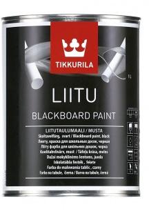 Farby kolorowe Farba tablicowa Tikkurila Liitu czarna 1 l