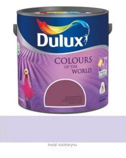 Farby kolorowe Farba lateksowa do ścian Dulux Kolory Świata kwiat rozmarynu 5 l