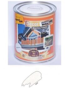 Impregnat do drewna HartzLain Decor biały 0,75 l