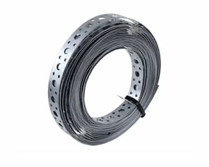 TAŚMA MONTAŻOWA CIESIELSKA STALOWA 12X0,7MM ROLKA 10M OCYNK DOMAX