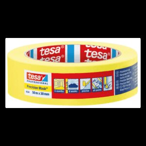 TESA 04334 żółta Taśma maskująca 30mm 50metrów