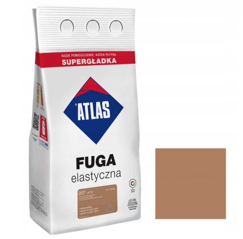 Fuga elastyczna 207 latte Atlas 5 kg