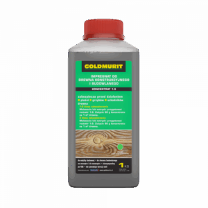 Impregnat do drewna konstrukcyjnego i ogrodowo-budowlanego 1:9 zielony 1l