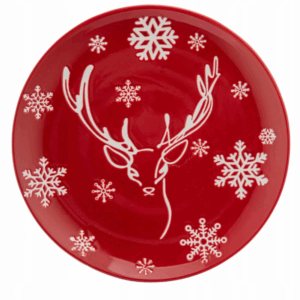 Altom ZIMOWE MARZENIA TALERZ DESEROWY KOLOROWE 19 cm