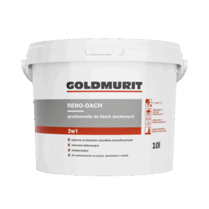 Reno-Dach - farba do dachów wiśniowy RAL3009 10l