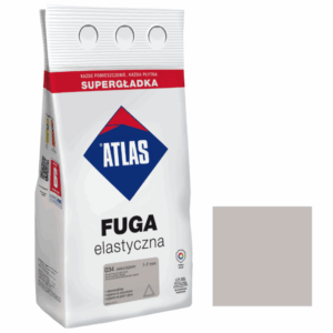 Fuga elastyczna 034 jasnoszary Atlas 5 kg
