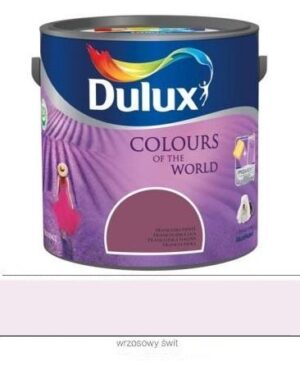 Farba lateksowa do ścian Dulux Kolory Świata wrzosowy świt 2,5 l