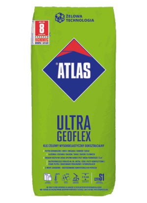 Klej żelowy do płytek wysokoelastyczny Atlas Geoflex Ultra 25 kg