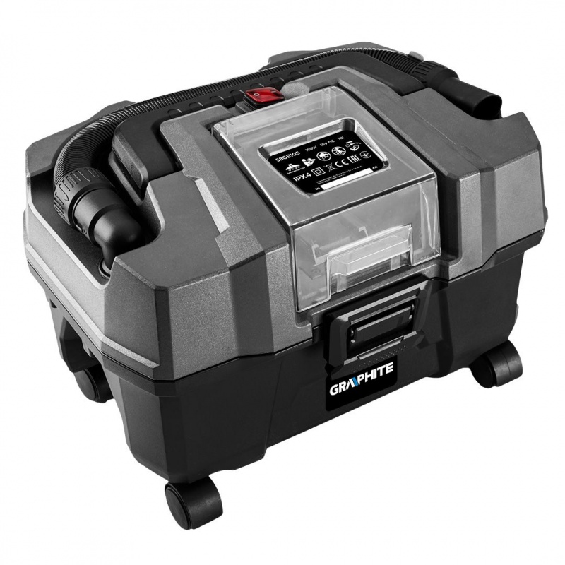 Odkurzacz warsztatowy 58G105 Energy+ 18V, Li-Ion, 10 L, bez akumulatora