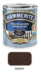 Hammerite Farba do metalu Brązowy młotkowy 2,5 l