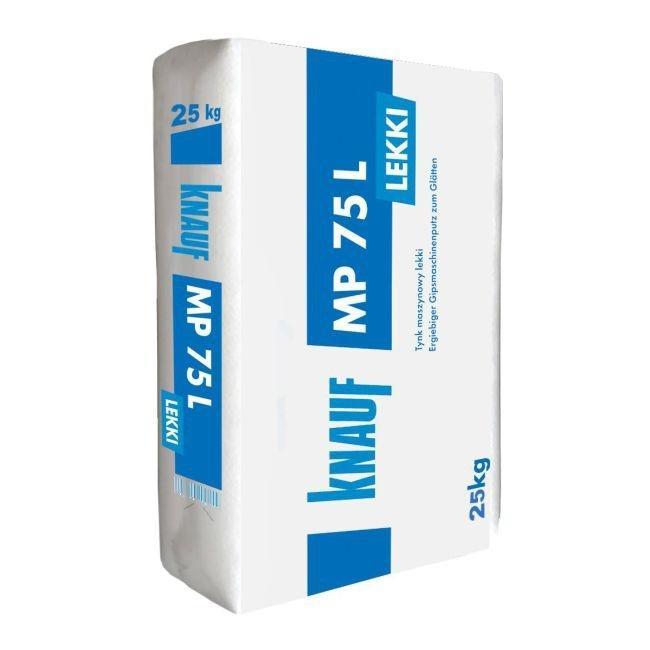 Tynk gipsowy maszynowy lekki Knauf MP75 L 30 kg