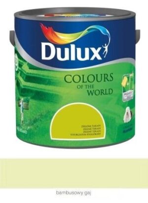 Farba lateksowa do ścian Dulux Kolory Świata bambusowy gaj 2,5 l