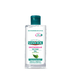 Żel dezynfekujący do rąk zielona herbata 75ml