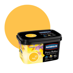 Farba lateksowa do ścian Nobiles Pory Roku lato miodowe 12 2,5 l