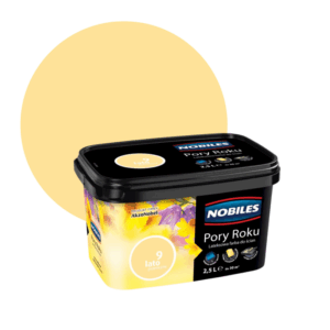 Farba lateksowa do ścian Nobiles Pory Roku lato pszeniczne 9 2,5 l