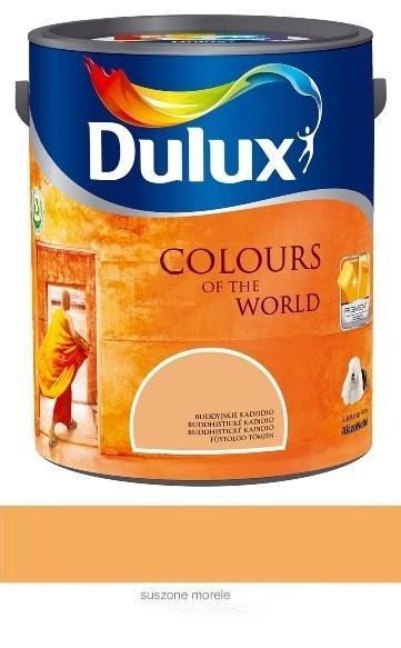 Farba lateksowa do ścian Dulux Kolory Świata suszone morele 5 l