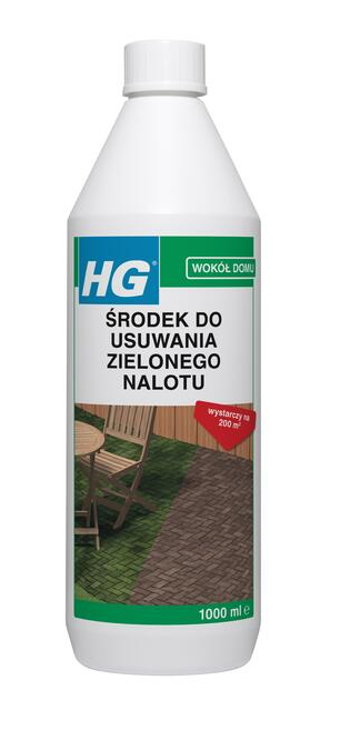 HG środek do usuwania zielonego nalotu 1l