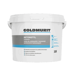 Betonstyl farba do betonu biały 10l