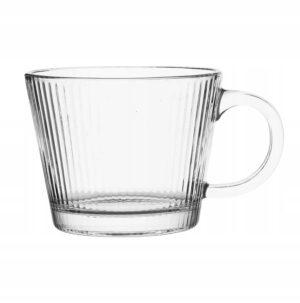 Kubek Szklany z uchem Selena szkło 370 ml