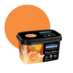 Farba lateksowa do ścian Nobiles Pory Roku jesień dyniowa 17 2,5 l