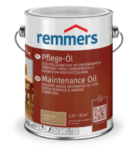 Olej do tarasów i mebli ogrodowych Remmers 2,5 l dąb jasny