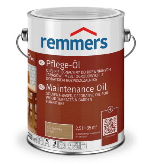 Olej do tarasów i mebli ogrodowych Remmers 2,5 l dąb jasny