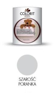 Farba pastelowa do drewna Colorit szarość poranka 0,75 l