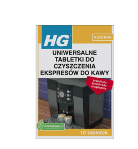 HG tabletki do czyszczenia ekspresów do kawy 10szt