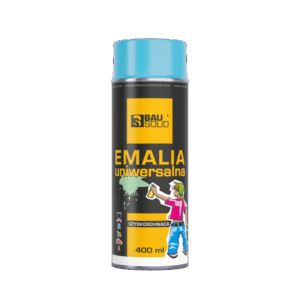 Emalia uniwersalna błękitna Bausolid 400ml RAL5015