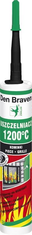 Uszczelniacz Den Braven Fire Sealant 1200 st C 300 ml