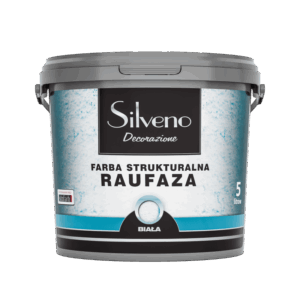 Farba Strukturalna Raufaza Biała 10l