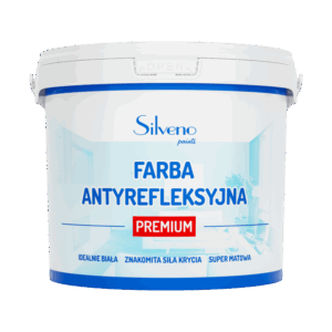 Farba antyrefleksyjna biała premium 10l