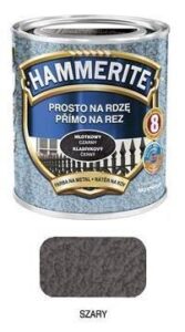 Hammerite Farba do metalu Szary młotkowy 2,5 l