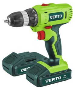 Wiertarko-wkrętarka akumulatorowa Verto 50G288 2x1,3Ah 18V