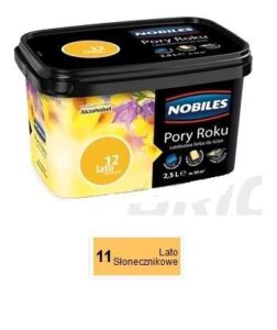 Farba lateksowa do ścian Nobiles Pory Roku lato słonecznikowe 11 5 l