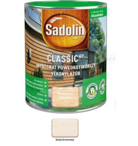 Impregnat ochronno-dekoracyjny Sadolin Classic biały kremowy 0,75 l
