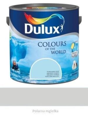 Farba lateksowa do ścian Dulux Kolory Świata polarna mgiełka 5 l