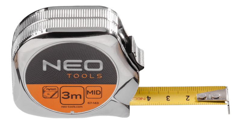 Miara zwijana stalowa nylon Neo 5 m