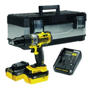 Wiertarko-wkrętarka udarowa Stanley FMCK625M2G 18V 2x4,0 Ah