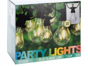 Girlanda Lampki ogrodowe 20 LED 12,5 m