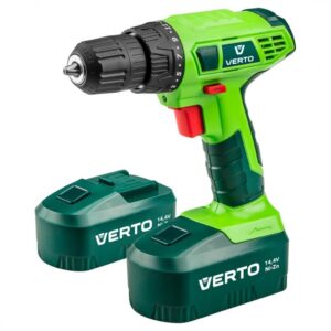 Wiertarko-wkrętarka akumulatorowa Verto 50G185 2X14.4 1,5AH + walizka