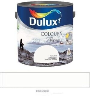 Farba lateksowa do ścian Dulux Kolory Świata białe żagle 5 l