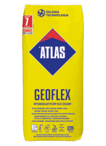 Klej żelowy do płytek wysokoelastyczny Atlas Geoflex 25 kg