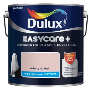 Dulux EasyCare+ różany na test 2,5 l