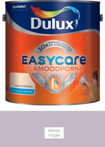 Farba plamoodporna do ścian Dulux EasyCare liliowa magia 2,5 l